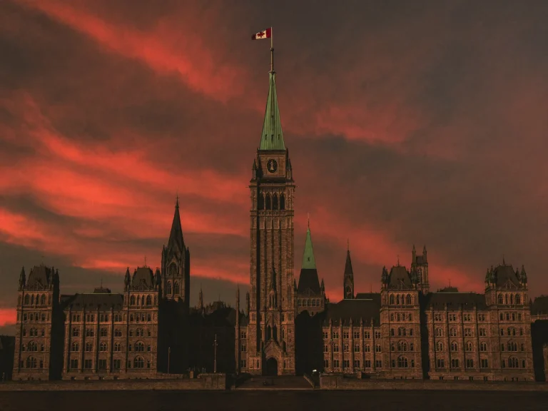 Parliament Hill in Ottawa, Canada